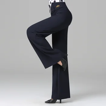 Doamnelor Pantaloni Femei Pantaloni Drepte Talie mijlocie Modern, Dans, Haine Dans latino Haine Subtiri Pantaloni de Vară de Dans