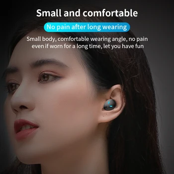 Profesia de Jocuri Căști TWS Bluetooth fără Fir Earbuds 9D Personalizate În Ureche Display LED Căști Cu Microfon Pentru Apple, Xiaomi