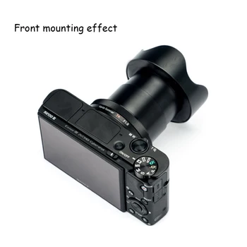 JINSERTA 46mm Filtru UV + parasolar + Inel Adaptor pentru Sony RX100 M1 M2 M3 M4 M5 Camera Sony RX100 Serie de Accesorii aparat de Fotografiat