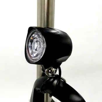 Bicicleta E Lumină LED 36V 48V Bike Horn rezistent la apa Lanterna cu Claxon pentru Bicicleta Electrica 12W Farurilor pentru Lumina din Față rezistent la apa