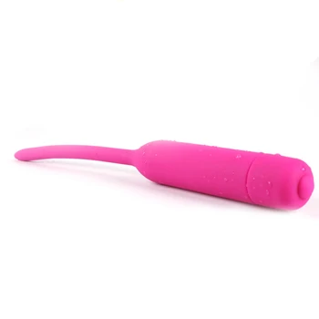 Sondare Uretrală Vibrator sex Masculin Masturbator din Silicon Vibratoare Penis Plug Uretral Sunete Dilatatoare Produse Jucării Erotice pentru Bărbați