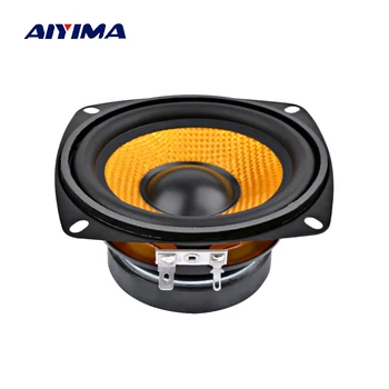 AIYIMA 1 buc 4Inch Audio Portabil Difuzor Subwoofer Driver 4 Ohm 15W Difuzor Bass DIY Boxe Multimedia Pentru Sistem de Sunet