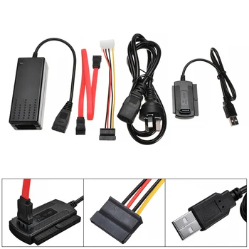 1SET USB La SATA/IDE Conversie Cabluri Adaptor Extern Cablu de Transfer Converter Kit Pentru 2.5/ 3.5 inch Laptop Accesorii de birou