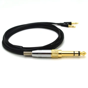Cablu căști pentru Sennheiser HD477 HD497 HD212 pro EH250 EH350 Cască pentru Audioquest Nightowl 6.35 / 3.5 mm la 2.5 mm