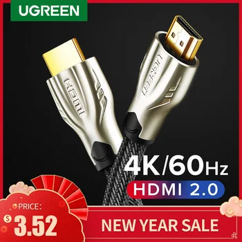 Ugreen HDMI-Cablu compatibil 4K/60Hz Cablu Splitter pentru Xiaomi Mi Box V2.0 Cablu Audio Comutator Splitter pentru Caseta de Tv Cablu Digital
