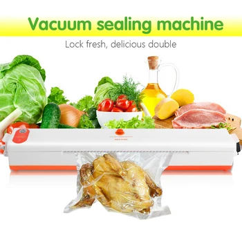 Alimente Sealer Vid Mașină de Ambalare produse Alimentare de Etanșare Vid Packer poate fi utilizat Sistem de Masă Proaspătă de Ambalare pentru alimente de Origine economizor de 220v