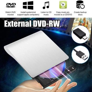 Extern USB 3.0 Type-C de Mare Viteza DL DVD-RW Arzător CD-Writer Slim Portable Drive Optic pentru Asus, Samsung, Acer Laptop Acer PC