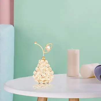 Cristal Stras Fructe Ornament Acasă Nunta Desktop Decor Cadou Apple