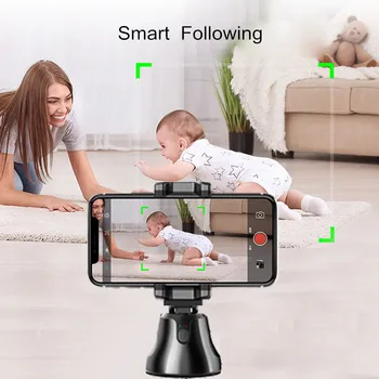 Auto Inteligent De Fotografiere Selfie Stick 360° Inteligent Urmați Gimbal Auto De Recunoaștere A Feței Obiect De Urmărire Telefon Cu Camera Titular
