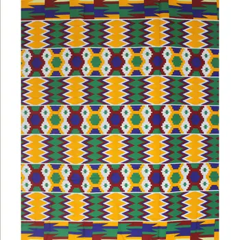 African Original ceara bumbac de Înaltă calitate din africa tesatura ceara kente imprimare tesatura 2020 ultimele 6 yarzi de cusut tesatura