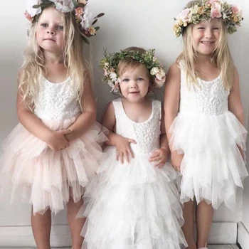 Fete Rochie De Printesa 2020 Copii Haine Stil Drăguț Copil Fată Rochie Tutu Europene Și Ameican Stil Copiii De Nunta Rochie De Petrecere