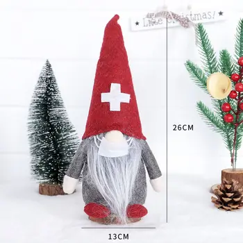 Gnome Crăciun Cadouri De Vacanță Decorare Pentru Copii Cadou Handmade De Pluș Papusa Casa Decor Ornamente De Masă Moș Crăciun Decor -