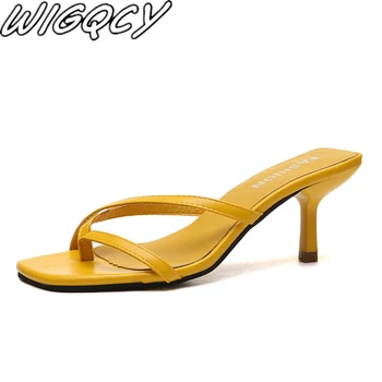2020 noi de vara sandale casual Solid superficial Slip-On pentru femei sandale de moda Clip de tip 
