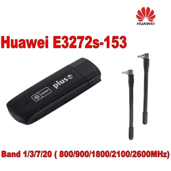 Deblocat Huawei E3272s-153 150Mbps LTE USB Dongle 4G Datacard Cu Slot pentru Card Sim 4G Modem Stick cu Antena 2 buc