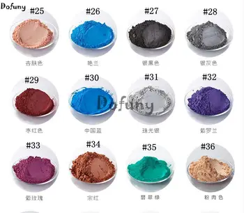 41 Culori pentru a Alege Perlat Pigment Pulbere Vopsea Auto lac de Unghii Mica de Unghii Sclipici Pulbere de Perle Cosmetice Flash Praf 50g