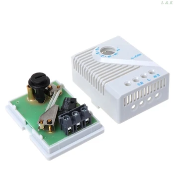 Higrostat mecanic Umiditate Conecta Controller Ventilator Incalzitor pentru Cabinet MFR012 Umiditate Controller