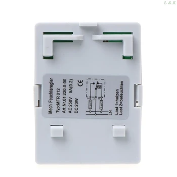 Higrostat mecanic Umiditate Conecta Controller Ventilator Incalzitor pentru Cabinet MFR012 Umiditate Controller
