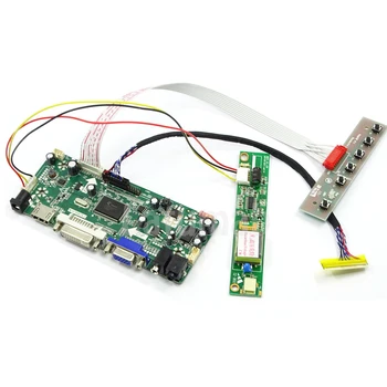 Latumab LCD LED LVDS Placa de sistem Driver Kit pentru LP141WX3 TL P1 / LP141WX3 TL P2 HDMI + DVI + VGA