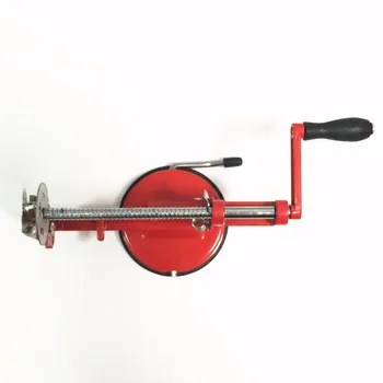 Uimitor Manuală Roșu Din Oțel Inoxidabil Răsucite De Cartofi Cu Mere Slicer Spirală Cartofi Prăjiți Cutter Instrumente De Gătit Mașină De Legume Spiraliz