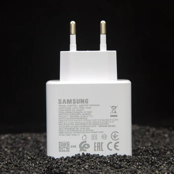Original Samsung 45W USB-C Super Adaptive Rapid de Încărcare Charger EP-TA845 Pentru Samsung GALAXY Nota 10 Plus Note10Plus 5G A91 5ACable