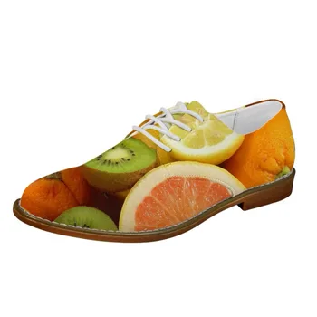 Noisydesigns Barbati pantofi Oxfords de Struguri, Kiwi, Portocale Capsuni Fructe de Imprimare de sex Masculin Casual din Piele pantofi Baieti Plat Afaceri Rochie de Pantofi