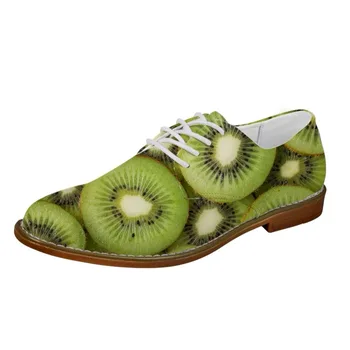 Noisydesigns Barbati pantofi Oxfords de Struguri, Kiwi, Portocale Capsuni Fructe de Imprimare de sex Masculin Casual din Piele pantofi Baieti Plat Afaceri Rochie de Pantofi