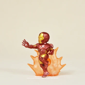 Disney Marvel Avengers Iron Man, Hawkeye Ultron 9cm Acțiune Figura Postura Anime Decor Colecție de Figurine model de Jucărie pentru copii