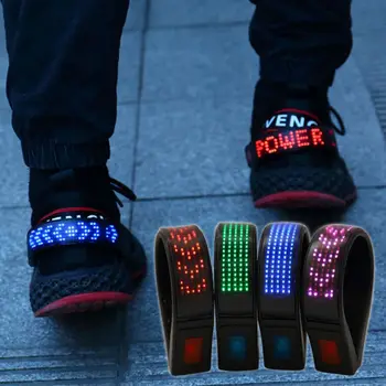 LED Pantofi Clip Lumină IP67 Clasa Impermeabil Noapte Lumini de Avertizare Decor Pentru Ciclism Street Dance