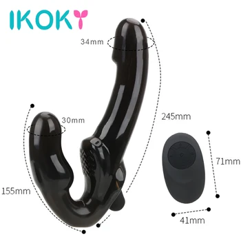 IKOKY 10 modul de Prostata pentru Masaj Jucarii Sexuale Pentru Barbati Femei de Control de la Distanță Vibrator Anal Plug Adult Produse Jucării Erotice