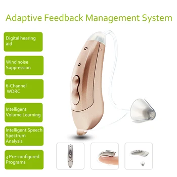 Digitale, Amplificatoare de Sunet auditiv Mini BTE Invizibil Ureche Ajutor Amplificator de Sunet Pentru Îngrijirea persoanelor în Vârstă Surzii Aud Dispozitiv
