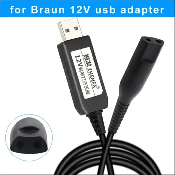 Cablu USB 12v aparate de Ras Braun Incarcator adaptor de Alimentare Pentru 3090S 4745 4775 4875 4876 320 330 340 350 360 370 390cc aparate de Ras Electrice