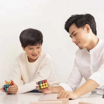 Original Xiaomi Smart Magic Cube Cub Rubik 3x3x3 Pătrat Bluetooth Hidraulic Magnetic Puzzle Cub științele Educației Jucarie Cadou