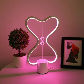 7 Culori Schimbătoare Heng Echilibru Lampa USB Alimentat Home Decor Dormitor Birou Copii lampă de Birou pentru Copii Cadou de Crăciun lampă de Noapte