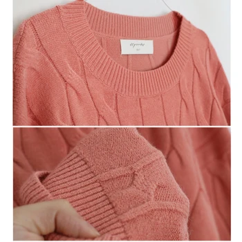 Leneș pulover Jumper pulovere Femei 2020 iarna Femei Tricotate pulover pulover femei Vrac se Ingroase pulover Topuri Nou Trage femme