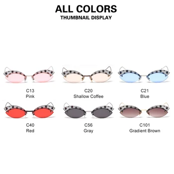 MADELINY Retro Ochi de Pisică Mică Cadru ochelari de Soare Femei de Personalitate Design de Brand Ochelari de Soare Femei de Epocă Ochelari de soare UV400 MA719