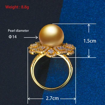 Mireasa Vorbesc 2021 Lux Geometrice Perla Inele Cu Pietre Cubic Zirconia Pentru Femei Logodnă, Petrecere De Nunta Bijuterii De Înaltă Calitate