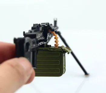 1:6 PKP mitralieră 4D Plastic Asambla Arma Model De 12