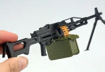 1:6 PKP mitralieră 4D Plastic Asambla Arma Model De 12