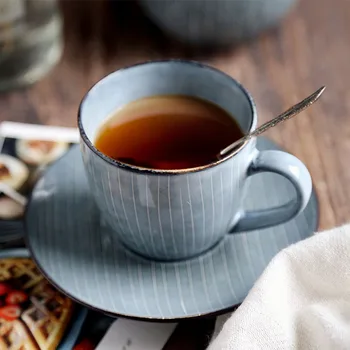 Japoneze Creative Set de Ceasca Cafea Ceai de după-Amiază Cupa micul Dejun Cana de Apa de uz Casnic Ceașcă cu Farfurie