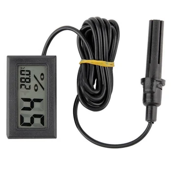 Mini LCD Digital Termometru Higrometru Temperatura Interioară Convenabil Senzor de Temperatură și Umiditate Metru Instrumentele de măsură Cablu,