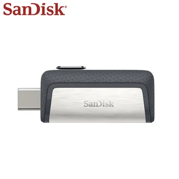 SanDisk Ultra Dual Drive Cu Type-C USB 3.1 Disc Flash 32GB, 64GB, 128GB, 256GB OTG Pendrive Stick de Memorie Disc U Max 150MB/s