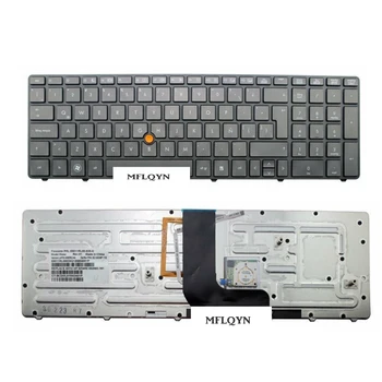 NOI LA spaniolă latină PENTRU HP EliteBook 8560w 8570w Tastatura iluminata SP