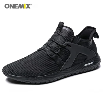 Onemix de Vară Sport pentru Bărbați Respirabil Pantofi sport Unisex de Mers pe jos Pantofi de Jogging Lumină de Formare Adidași mai Mare Size47