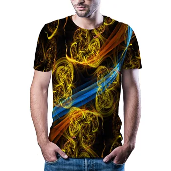 În 2020, cele mai recente bărbați / femei de artă a lui T-shirt de imprimare 3D T-shirt hip hop 3D de imprimare tricou casual top xxs-6xl