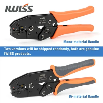 IWISS Sertizare Instrument Kituri cu Sârmă Stripteuză și Tăietori de Cablu Potrivit pentru Non-Izolate & Cablu Izolat End-Mâneci Terminale