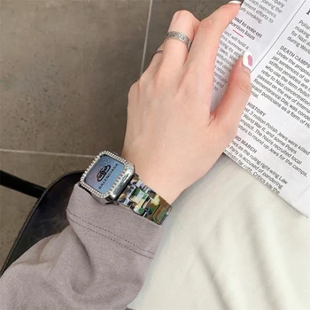 Rășină curea Pentru Apple Watch 44mm trupa iwatch Seria 6 5 4 3 2 1 Încheietura mâinii Pentru Accesorii ceas 42mm 38mm bratara de Înlocuire 40mm