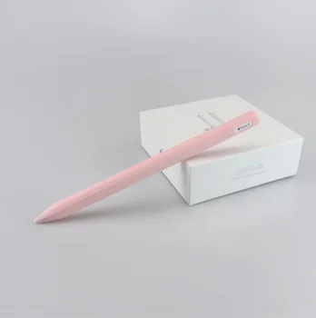 Potrivit pentru apple creion stylus pen maneca a doua generație de silicon anti-toamna manșon de protecție iPad culoare solidă stylus pen