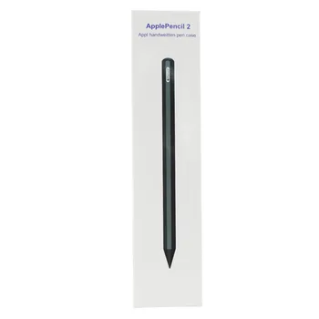 Potrivit pentru apple creion stylus pen maneca a doua generație de silicon anti-toamna manșon de protecție iPad culoare solidă stylus pen