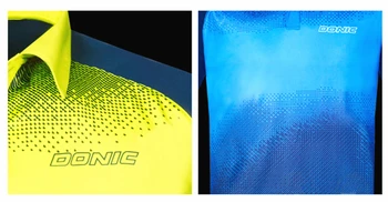 Tenis de Masă DONIC Tricouri de antrenament T-pantaloni Scurți absorbi sudoare confort de calitate de top de ping-pong cămașă de pânză sport