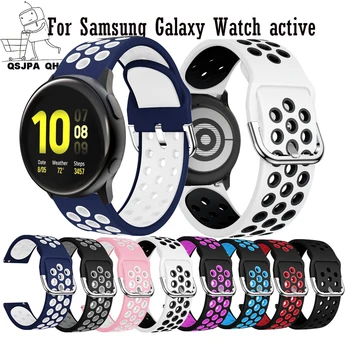 Pentru Samsung Galaxy watch active 1active 2 40mm 44mm de viteze S3 Frontieră/huawei watch gt 2e/amazfit bip/gts curea 20/22mm ceas Trupa